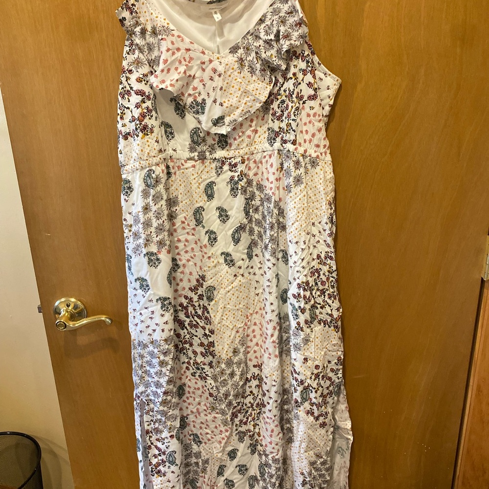 Floral Print Maxi Dress